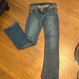 Express Jeans bootcut size 2long